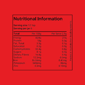 Nutritional Values Quandong Powder